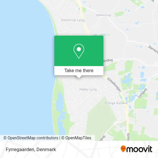 Fyrregaarden map