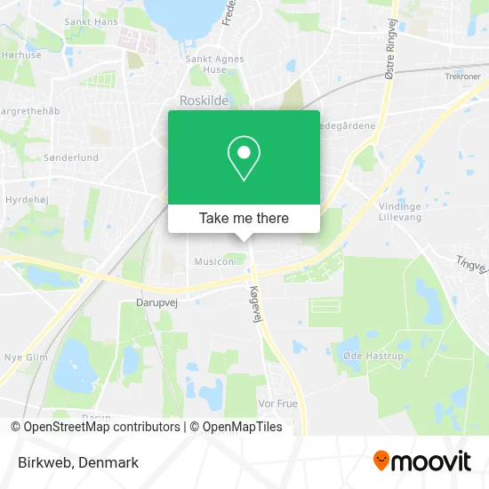 Birkweb map