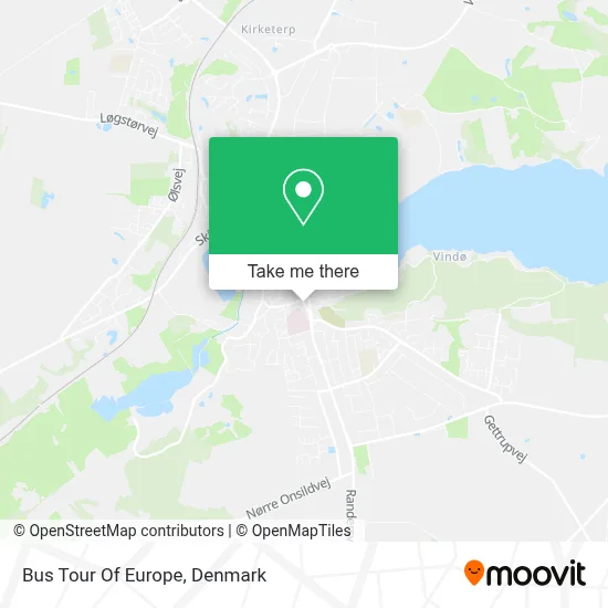 Bus Tour Of Europe map