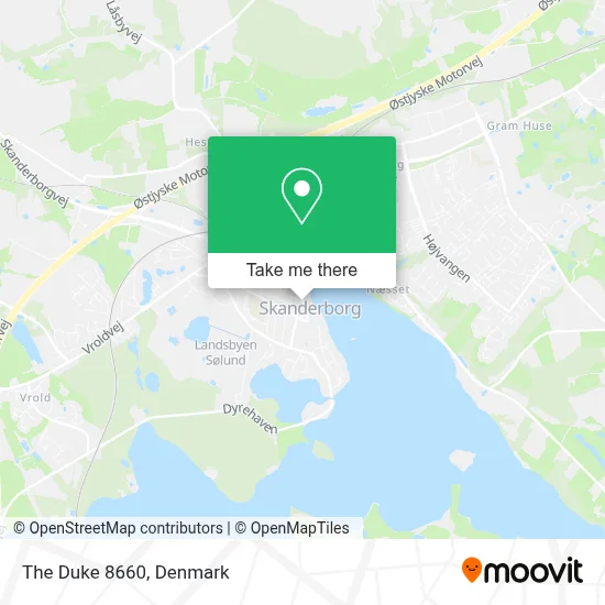 The Duke 8660 map