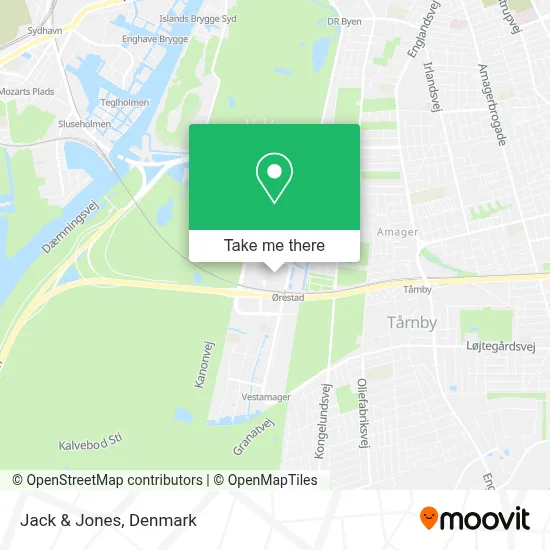 Jack & Jones map