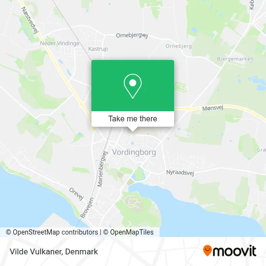 Vilde Vulkaner map