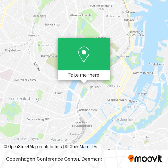 Copenhagen Conference Center map