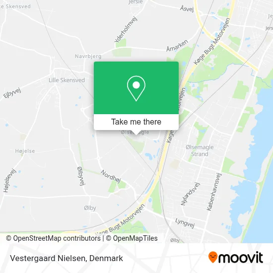 Vestergaard Nielsen map