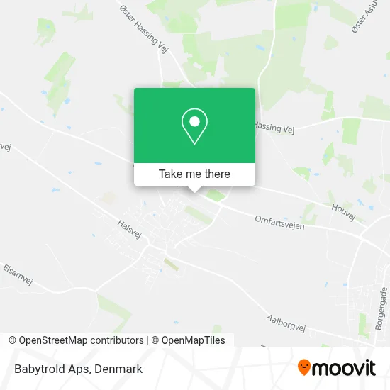 Babytrold Aps map