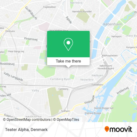 Teater Alpha map