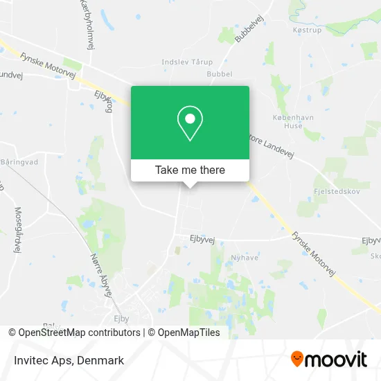 Invitec Aps map