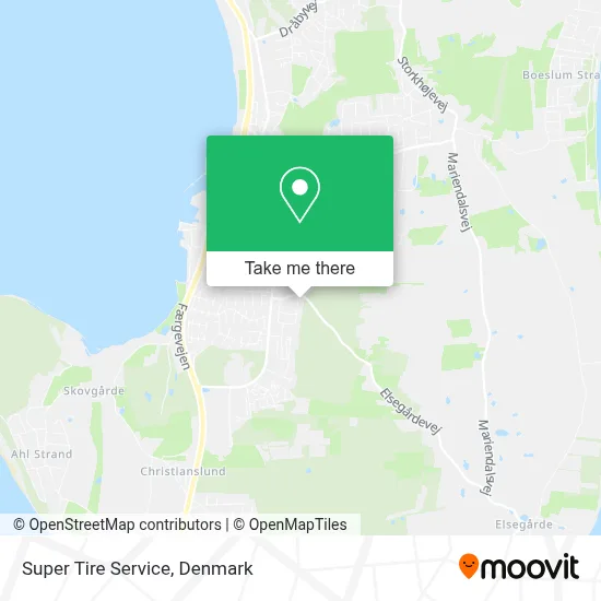 Super Tire Service map