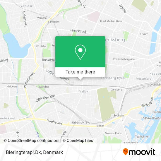 Bieringterapi.Dk map