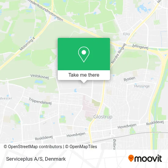 Serviceplus A/S map