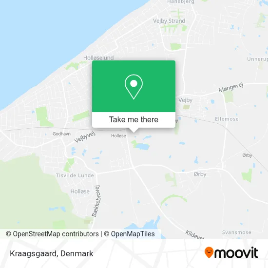 Kraagsgaard map
