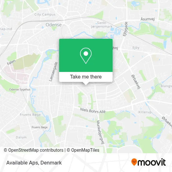 Available Aps map