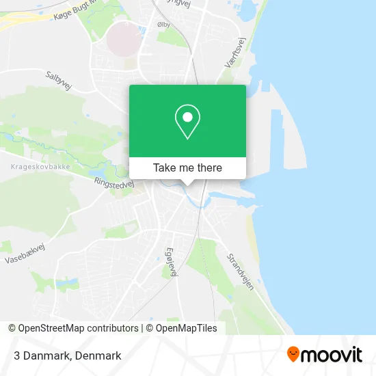 3 Danmark map