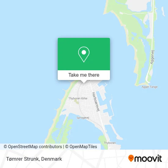 Tømrer Strunk map