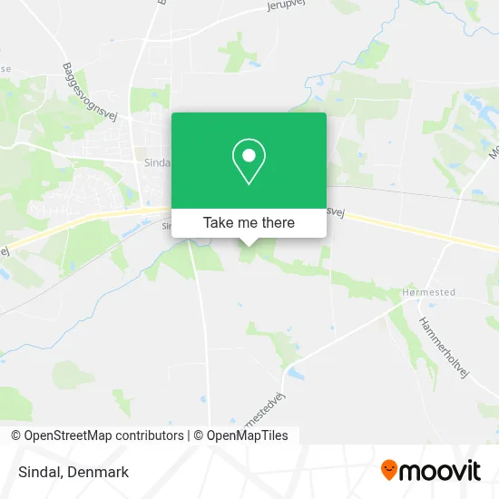 Sindal map