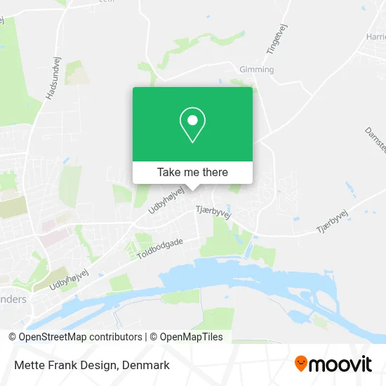 Mette Frank Design map