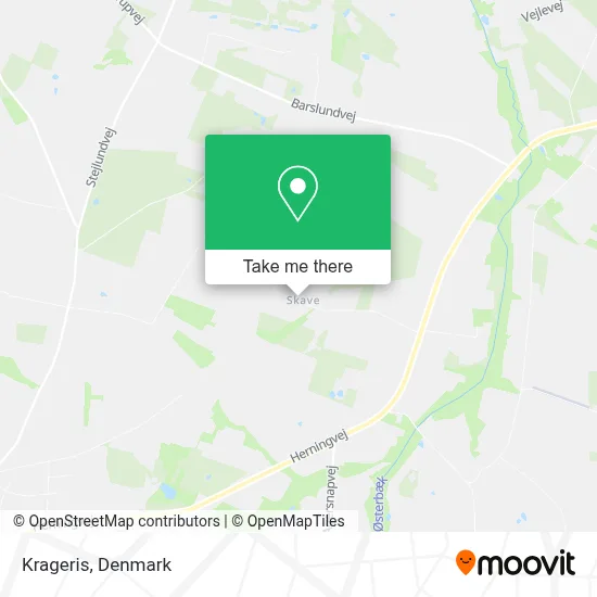 Krageris map