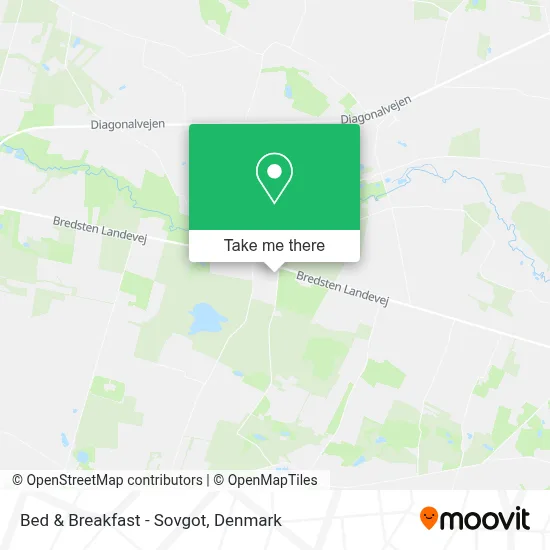 Bed & Breakfast - Sovgot map