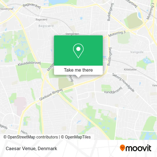 Caesar Venue map