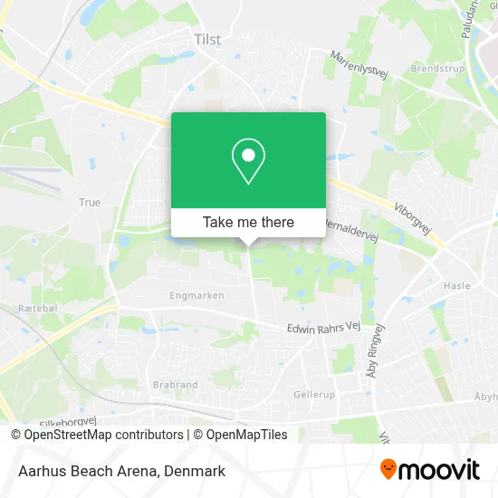 Aarhus Beach Arena map
