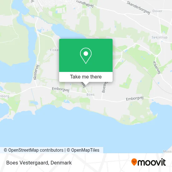 Boes Vestergaard map