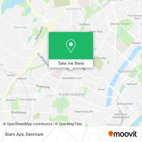 Biam Aps map