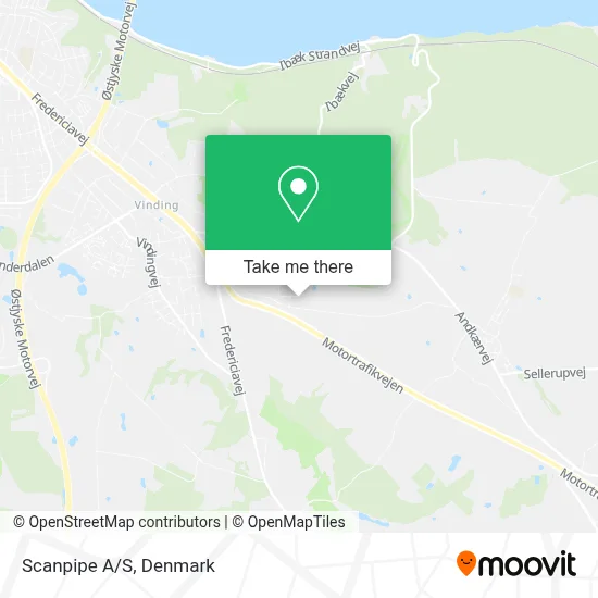 Scanpipe A/S map