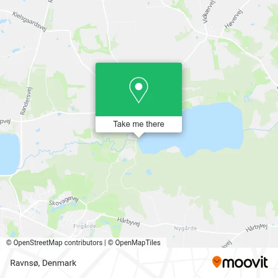 Ravnsø map