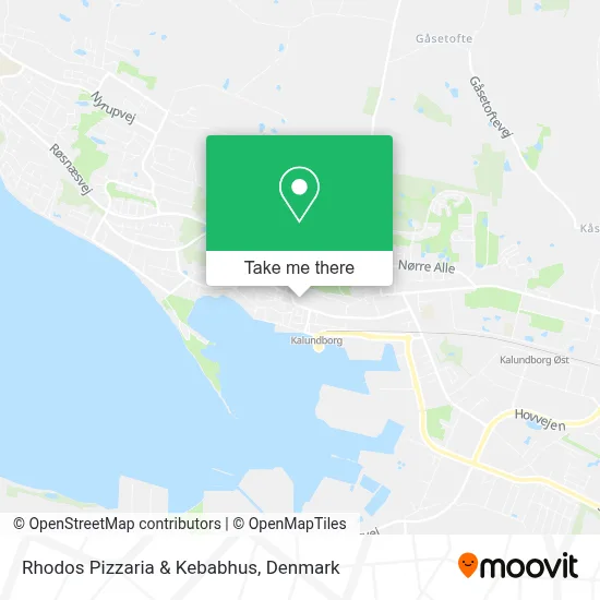 Rhodos Pizzaria & Kebabhus map