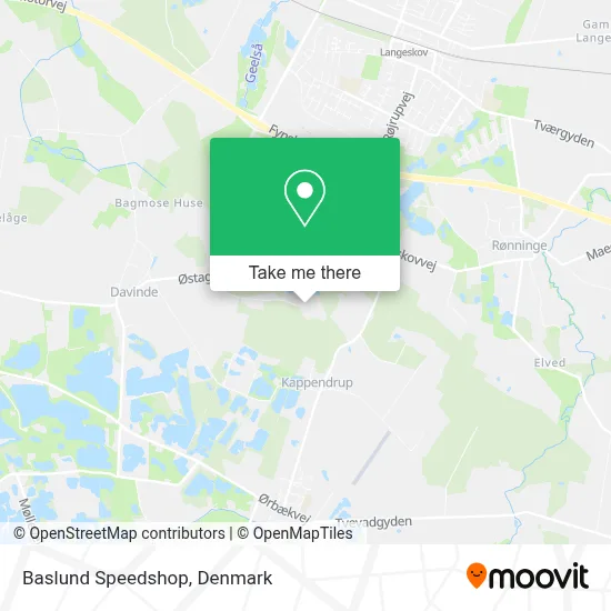 Baslund Speedshop map