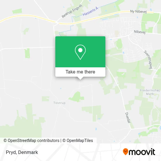 Pryd map