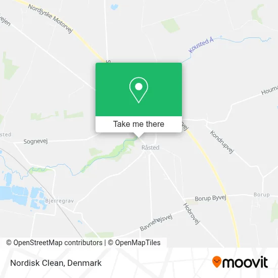 Nordisk Clean map