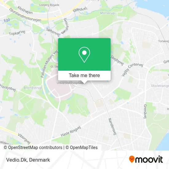 Vedio.Dk map