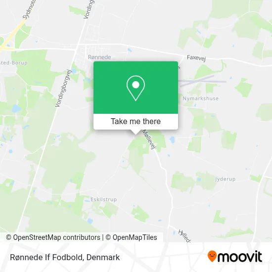 Rønnede If Fodbold map