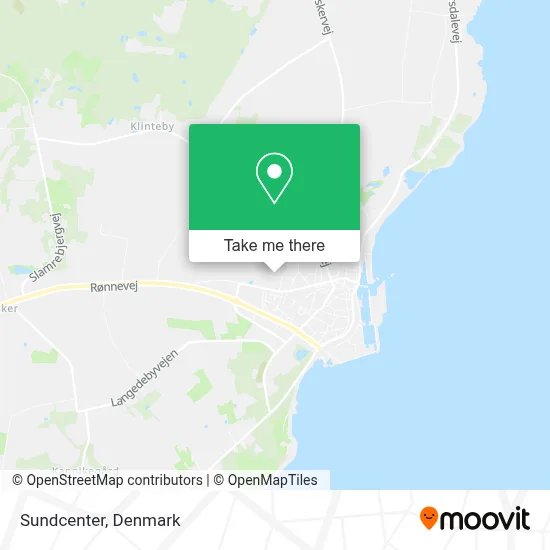 Sundcenter map
