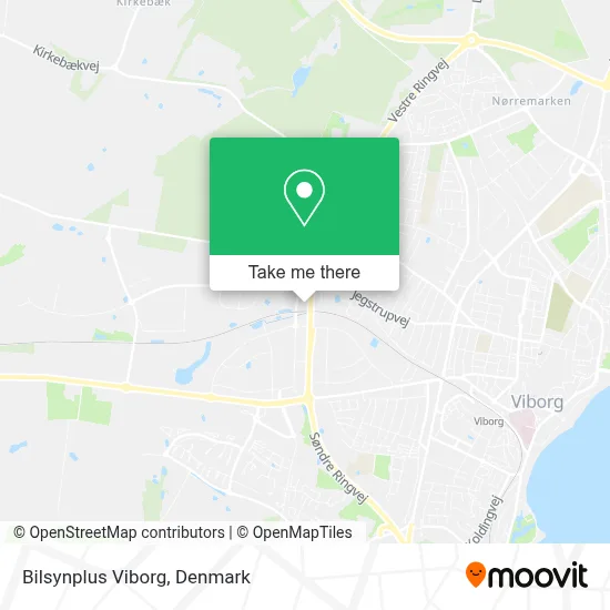 Bilsynplus Viborg map