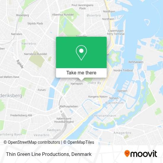 Thin Green Line Productions map