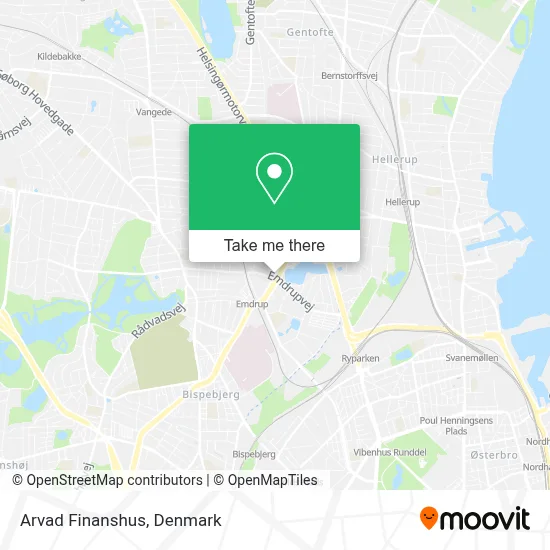 Arvad Finanshus map