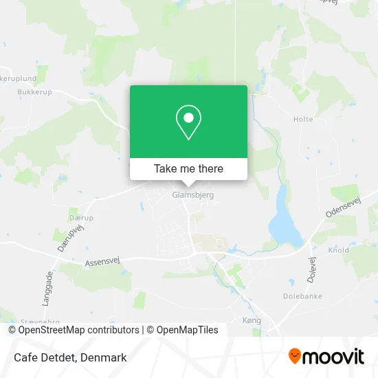 Cafe Detdet map
