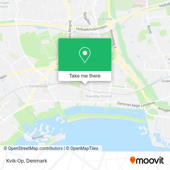 Kvik-Op map