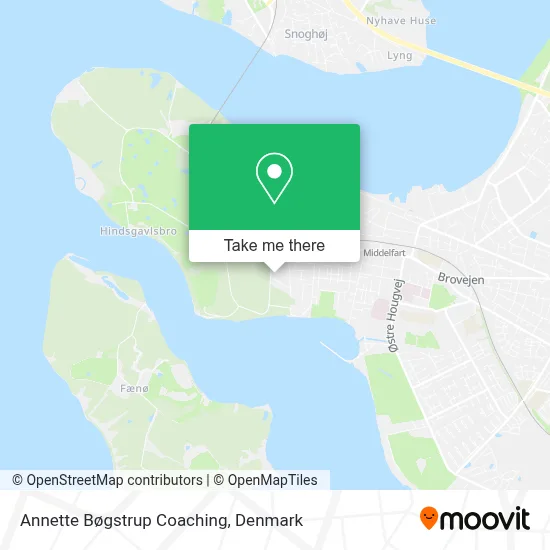 Annette Bøgstrup Coaching map