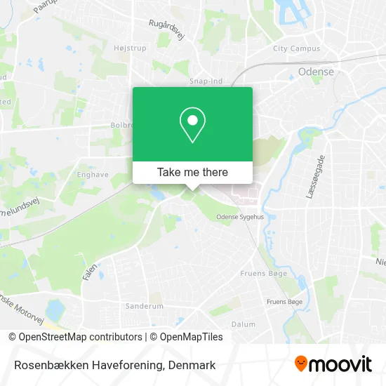 Rosenbækken Haveforening map