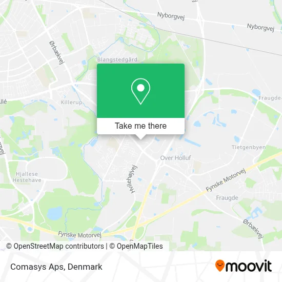 Comasys Aps map