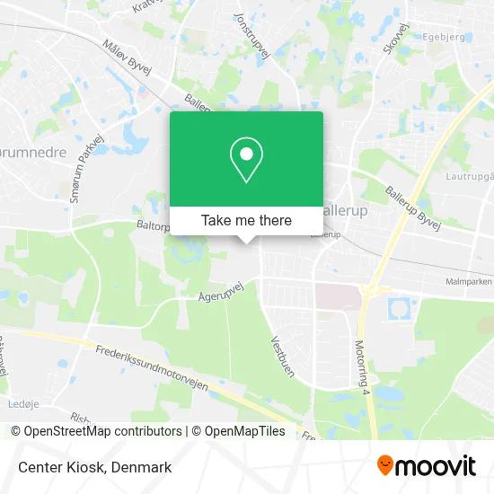 Center Kiosk map