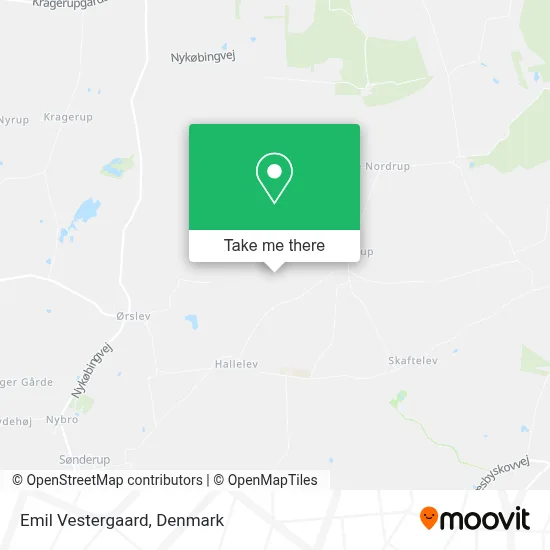 Emil Vestergaard map