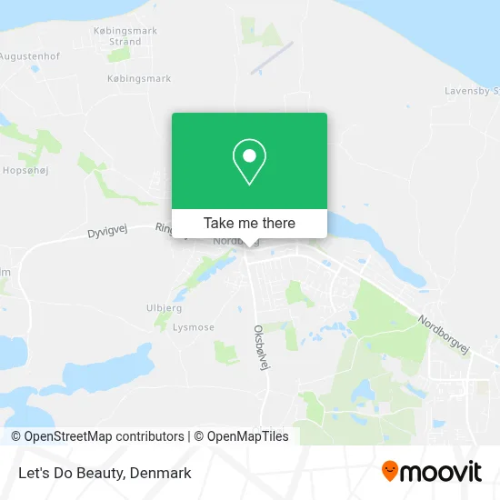 Let's Do Beauty map