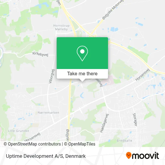 Uptime Development A/S map