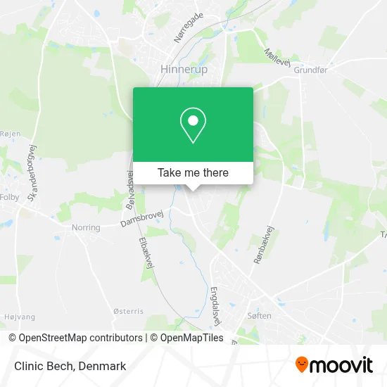 Clinic Bech map