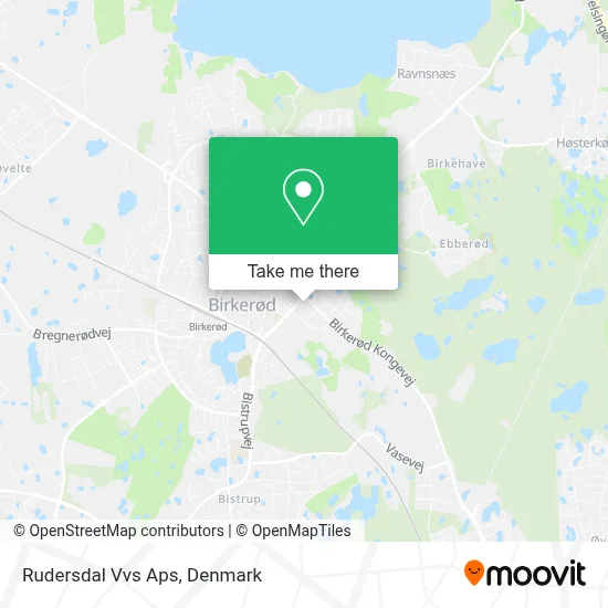Rudersdal Vvs Aps map