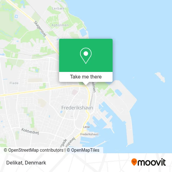 Delikat map